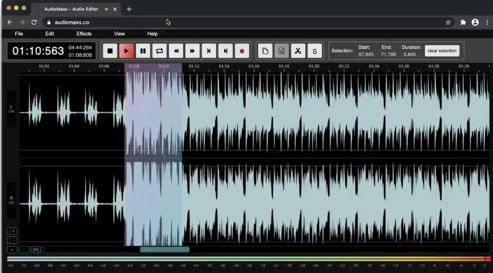 browser audio editor